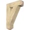 Ekena Millwork Traditional Craftsman Rough Sawn Bracket, Douglas Fir, 6"W x 24"D x 32"H BKT06X24X32TRA04RDF - alternate 1